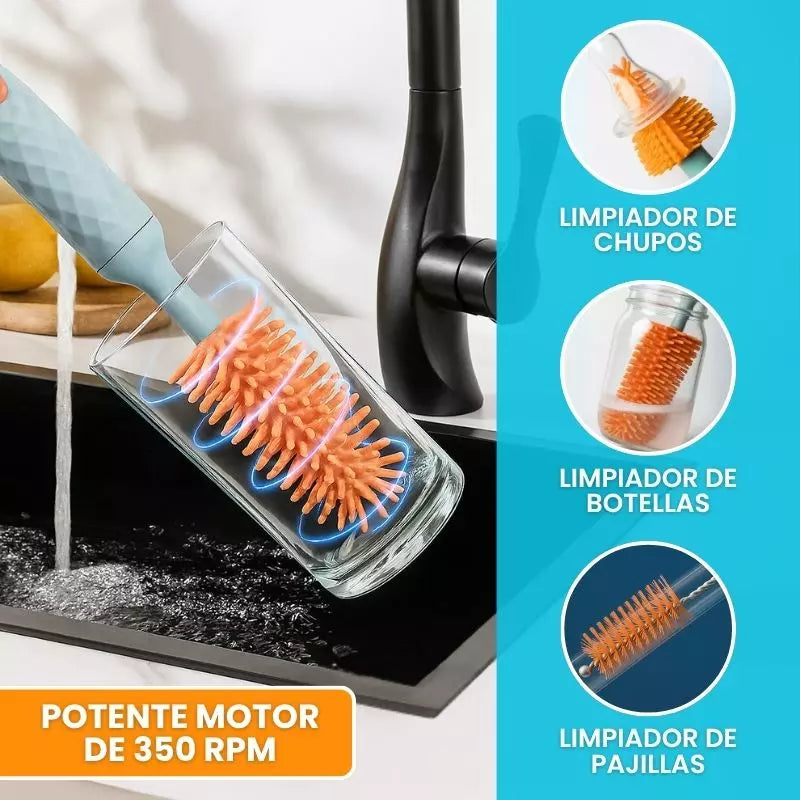 CleanMax® – El Cepillo Eléctrico que Hace Todo por Ti