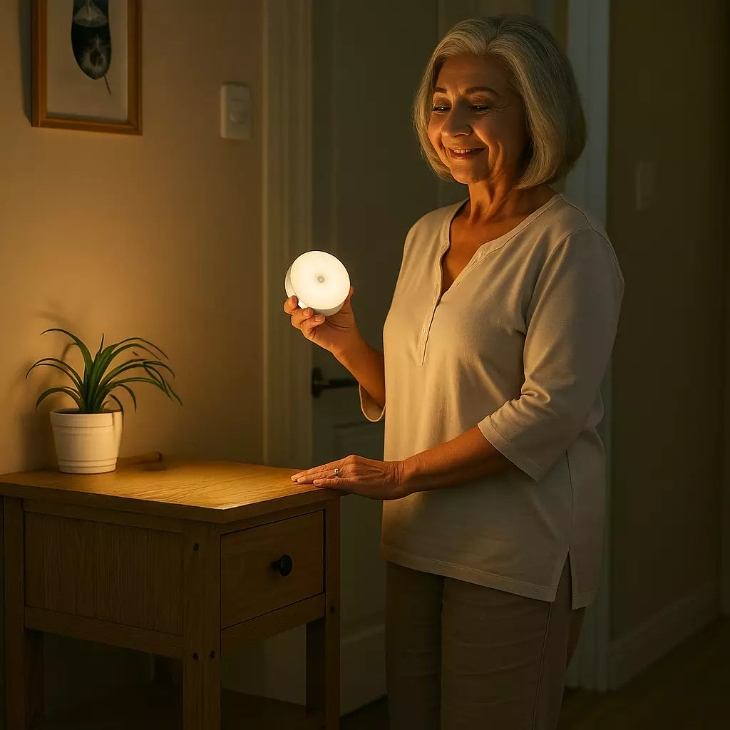 GlowLite Pack x4: Iluminación Inteligente y Segura para tu Hogar