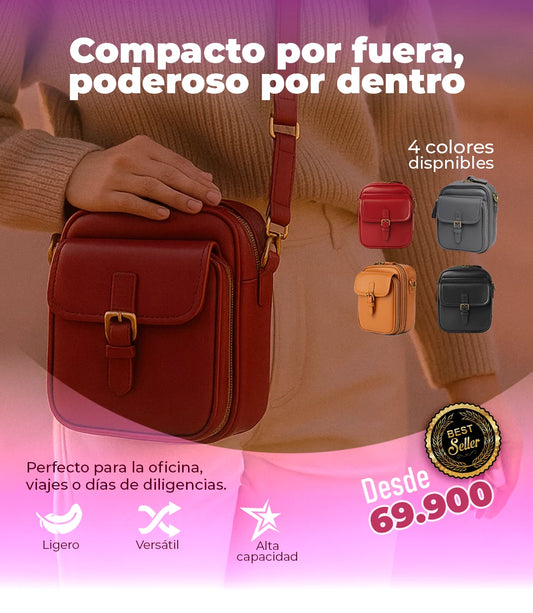 VIKA® – Diseño en cuero y herrajes metálicos que luce en cualquier ocasión