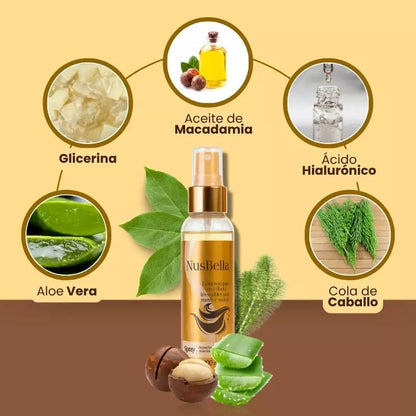 Nusbella® – Cabello Suave, Natural y Sin Frizz