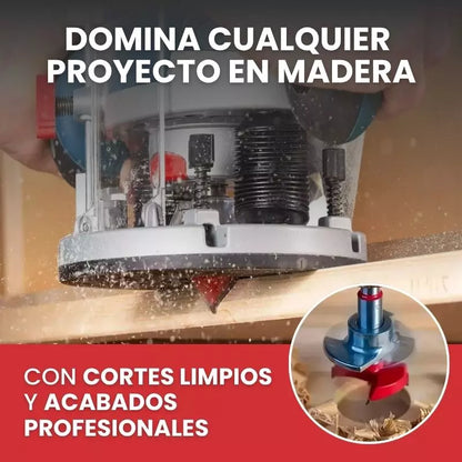 MULTICUT® – Kit de 12 fresas para cortes precisos e impecables