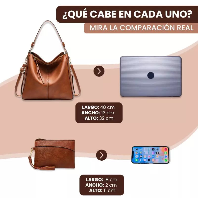 HoboBag® – El Bolso Elegante que Lleva Todo por Ti + Obsequio