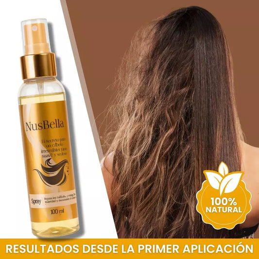 Nusbella® – Cabello Suave, Natural y Sin Frizz