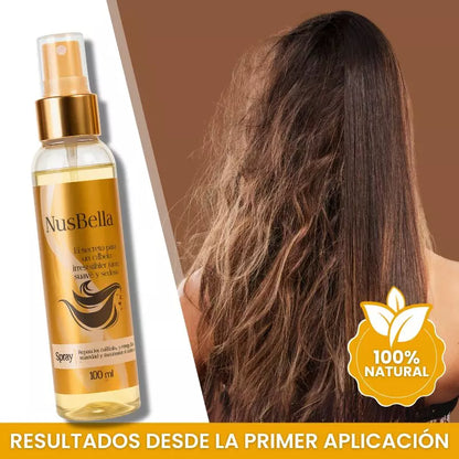 Nusbella® – Cabello Suave, Natural y Sin Frizz