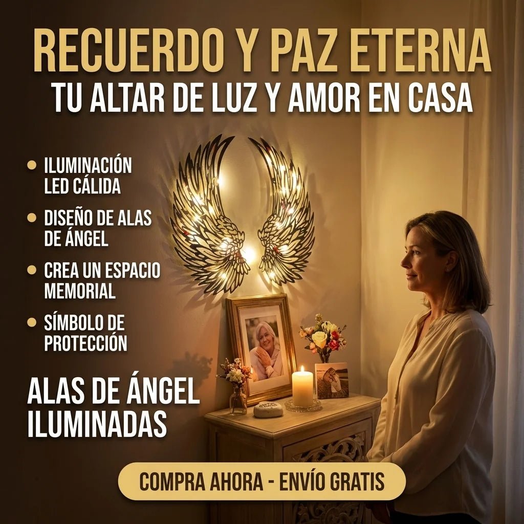 Alas Celestiales LED™ | Ilumina tus recuerdos y transforma tu hogar - Bazarfy