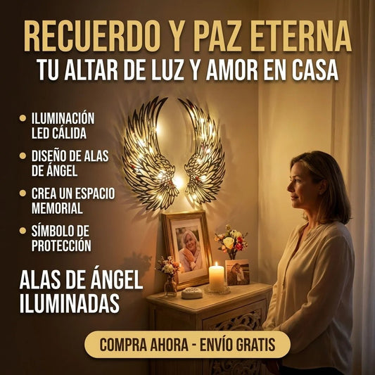 Alas Celestiales LED™ | Ilumina tus recuerdos y transforma tu hogar - Bazarfy