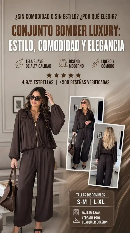Conjunto Bomber Luxury