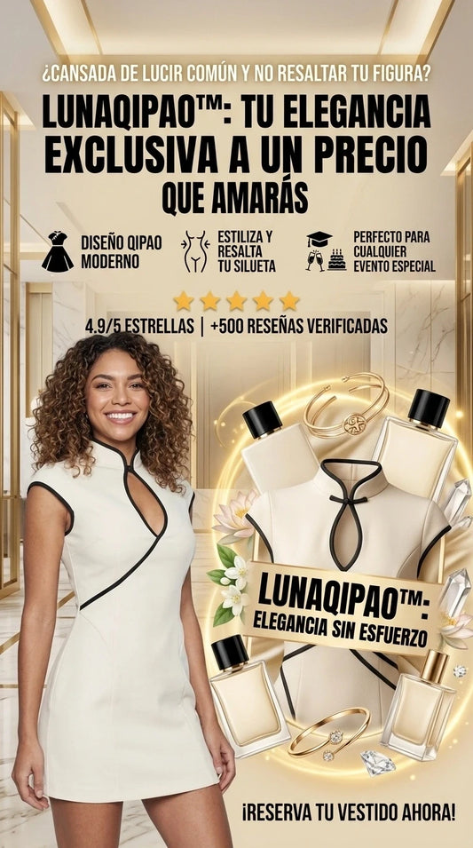 LunaQipao™ | Elegancia que roba miradas en cada ocasión