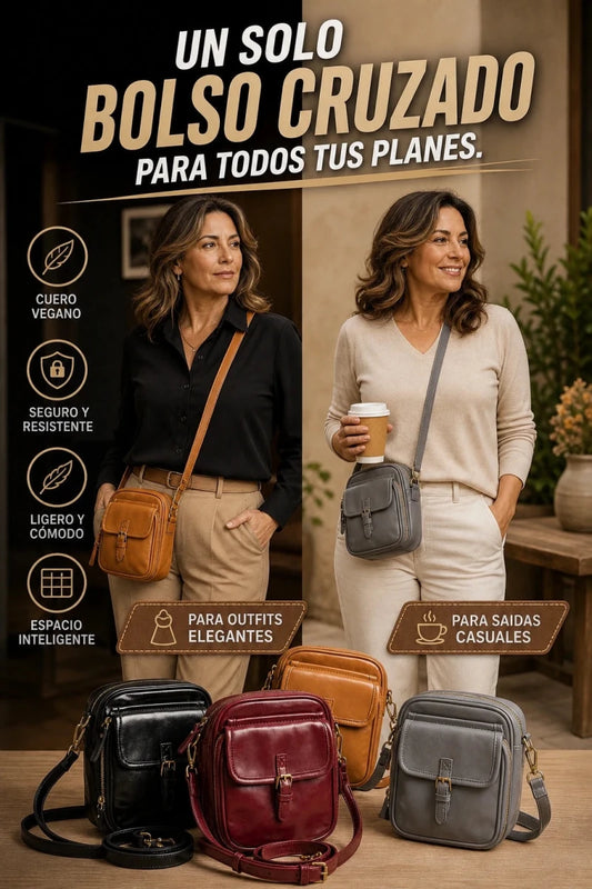 VIKA® – Diseño en cuero y herrajes metálicos que luce en cualquier ocasión - Bazarfy